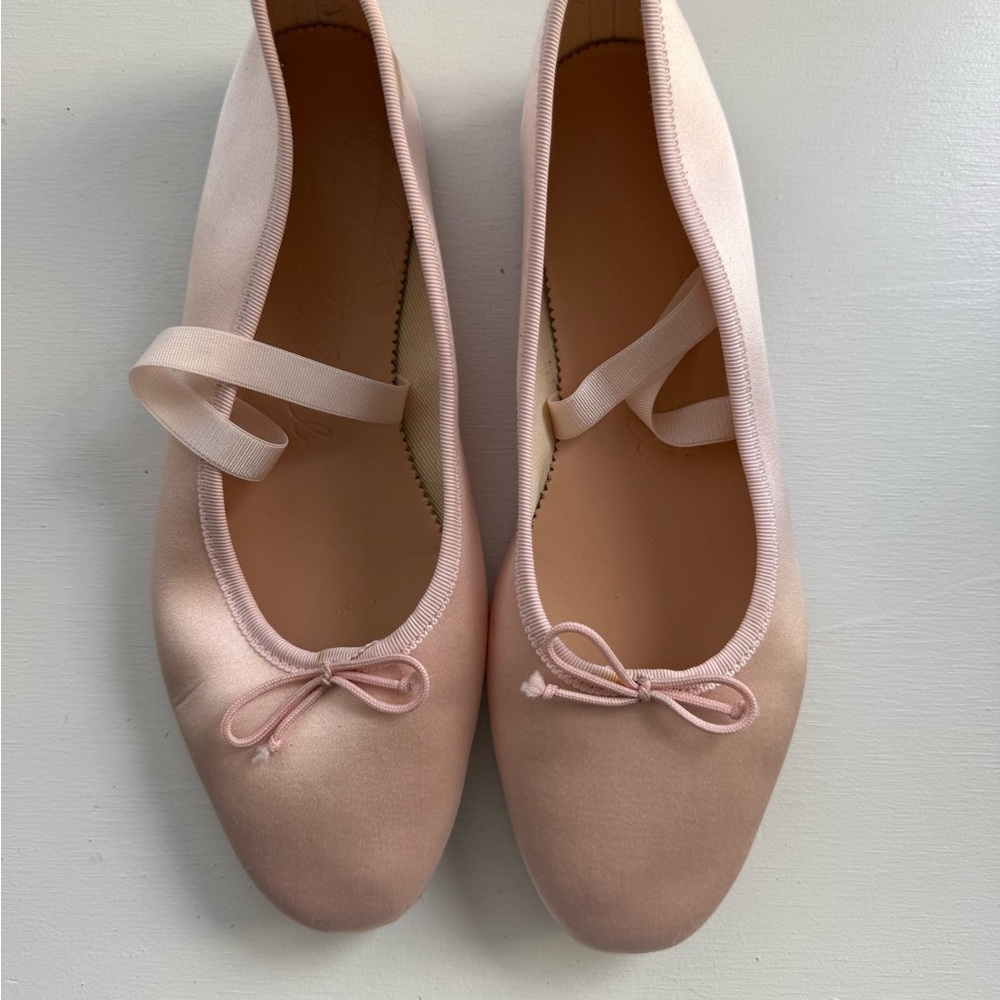 J. Crew Blush Pink Ballet Flats